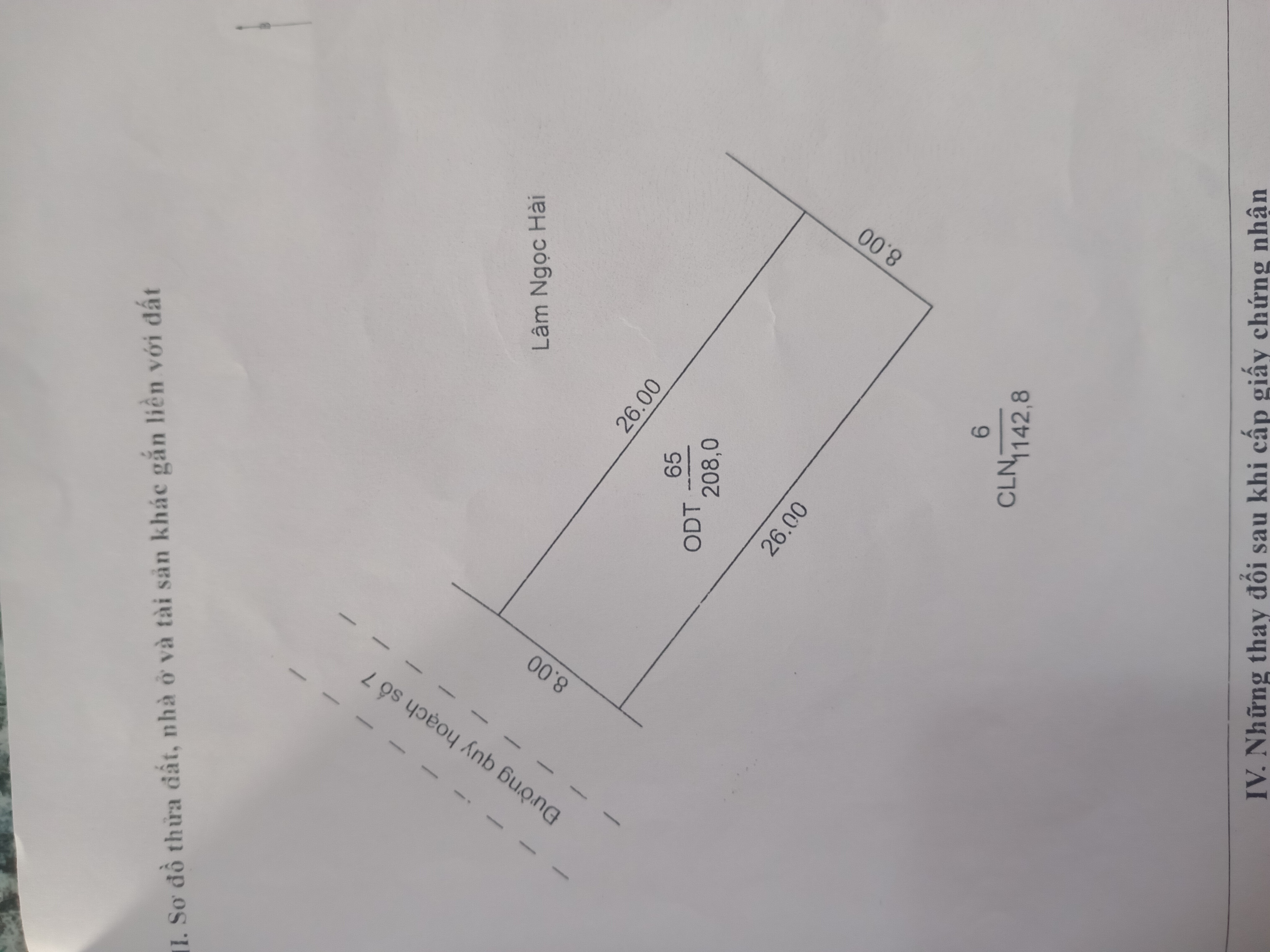 Bán đất 207.9m² ngang 8m giá 3.8 tỷ ,thị trấn mỹ luông. 100% thổ cư