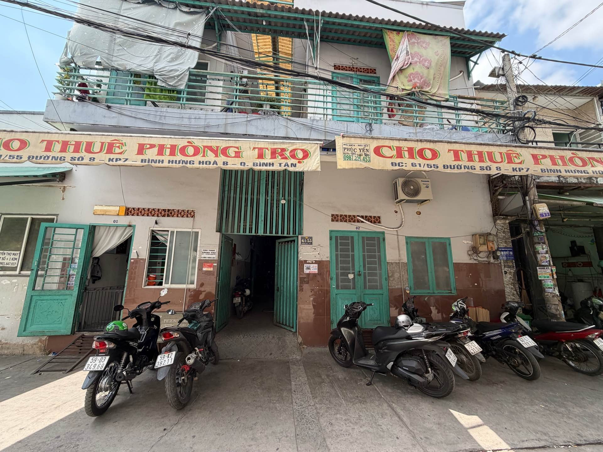 BÁN DÃY NHÀ TRỌ ĐƯỜNG SỐ 8, SÁT TÂN KỲ TÂN QUÝ