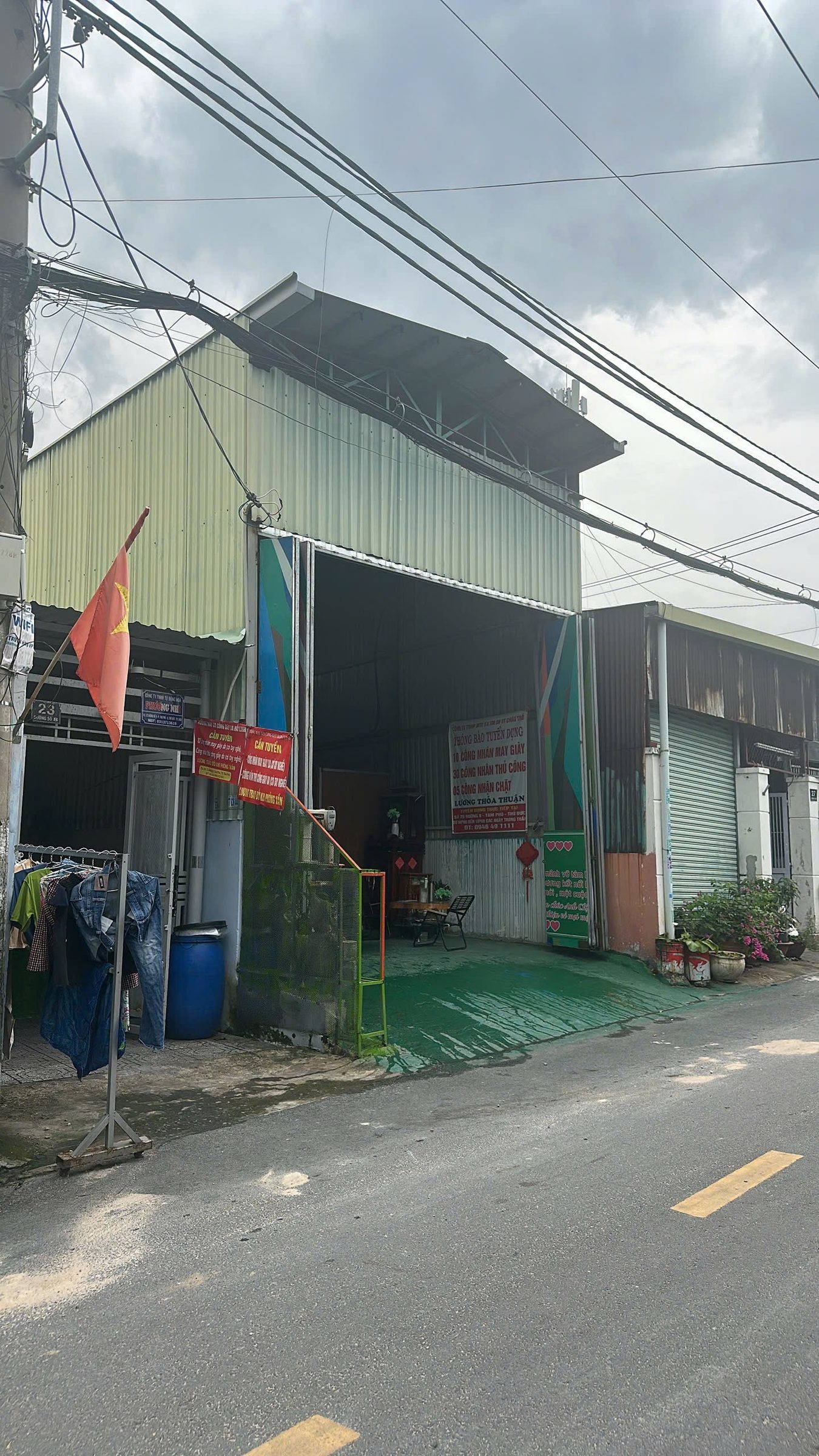 Cho thuê xưởng thủ đức
