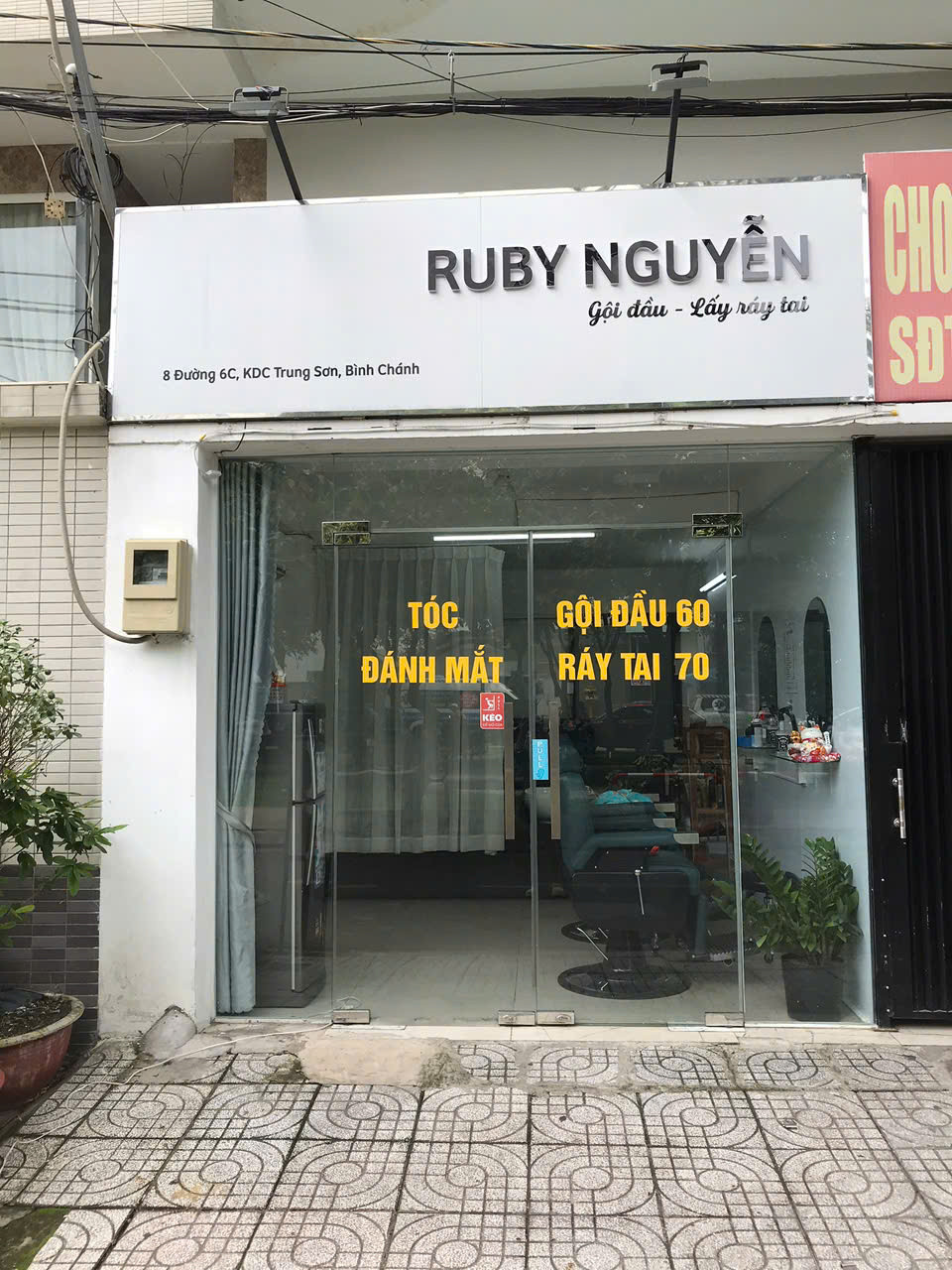 CHÍNH CHỦ CẦN SANG TIỆM TÓC / SANG NHƯỢNG MẶT BẰNG – Vị trí: Khu dân cư Trung Sơn, gần Bệnh viện Nam Nam Sài Gòn, Bình Chánh