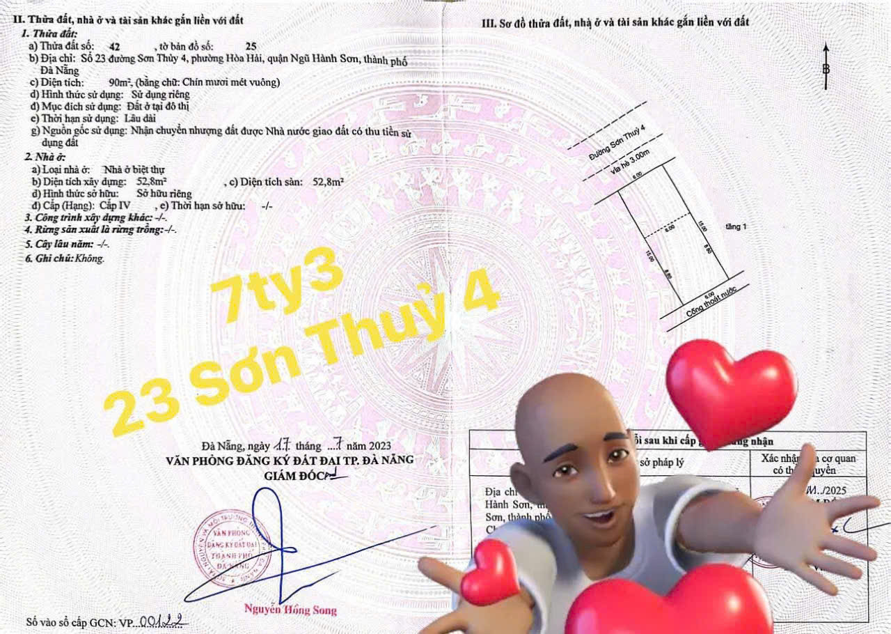 📌📌📌LÀM VIỆC TRỰC TIẾP GIÁ TỐT !!! Bán đất 32 Sơn Thủy 3, Hòa Hải