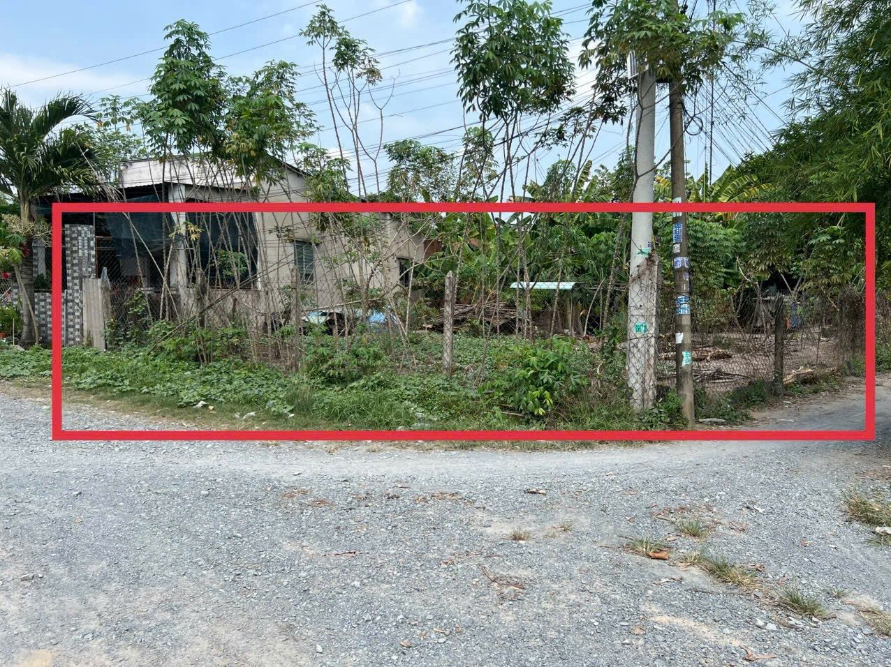 Bán đất góc 2MT 1/ngắn Sông Lu 2 trung tâm xã Hòa Phú Củ Chi TPHCM, DT: 330m2.