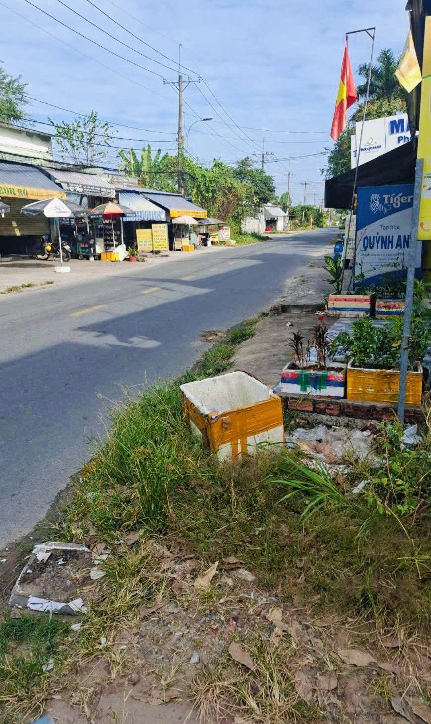 Bán đất thổ cư mặt tiền buôn bán kinh doanh MT đường Suối Lội xã Phước Vĩnh An Củ Chi TPHCM, DT: 5x21m.