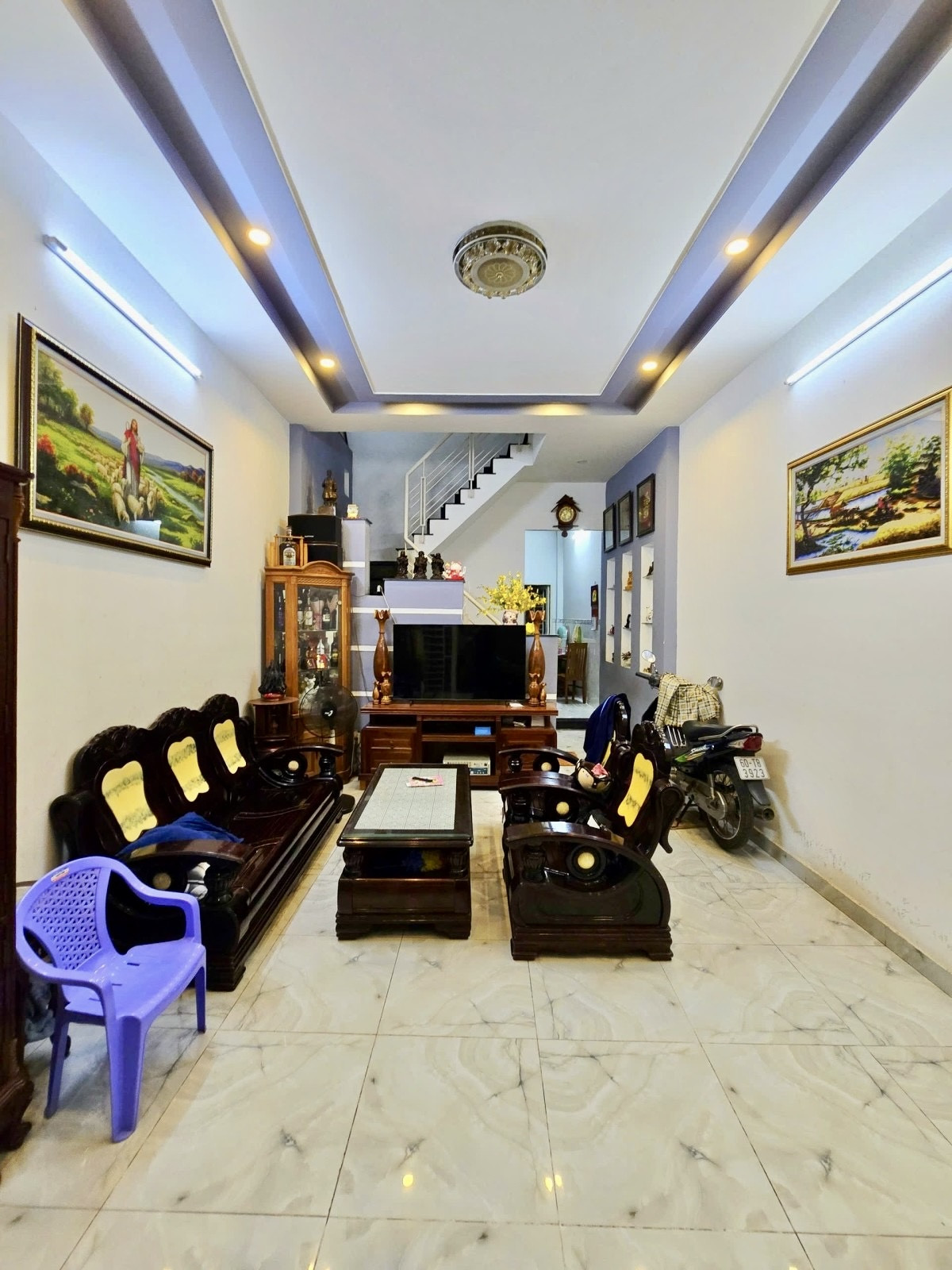 🚗 BÁN NHÀ 2 TẦNG - 62M2(4*155), HOÀN CÔNG, KHÔNG QH -  NHÀ HẺM XE HƠI - GẦN UBND, CHỢ - P TRƯỜNG THẠNH, THỦ ĐỨC.(A)