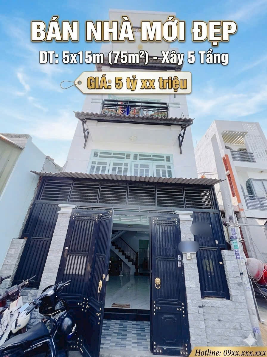 SẴN 7PN 7WC KHÉP KÍN – TÒA NHÀ 5 TẦNG SÁT ĐẠI HỌC TÔ KÝ – DÒNG TIỀN ĐỈNH GIÁ SẬP HẦM CHỈ 5.1 TỶ