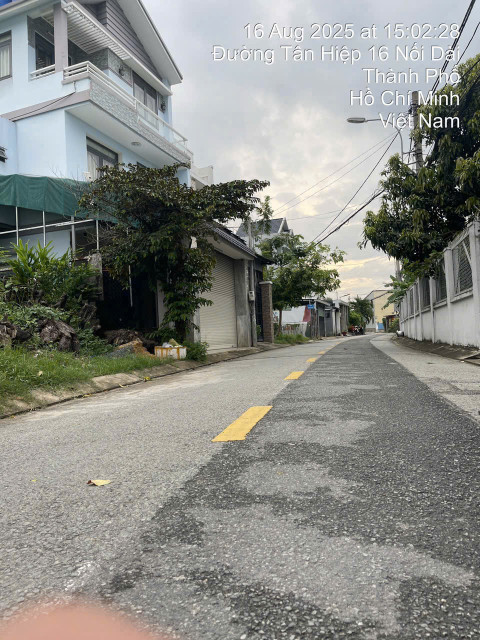 Bán đất 100m² ngang 5m giá 4.5 tỷ Xã Hóc Môn