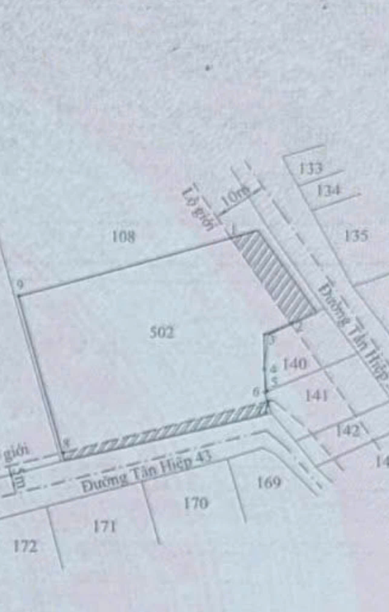 Bán Đất 1215m² thổ cư 1215m² giá 50 tỷ tại Đường Tân Hiệp 5 Xã Tân Hiệp Huyện Hóc Môn TP. Hồ Chí Minh