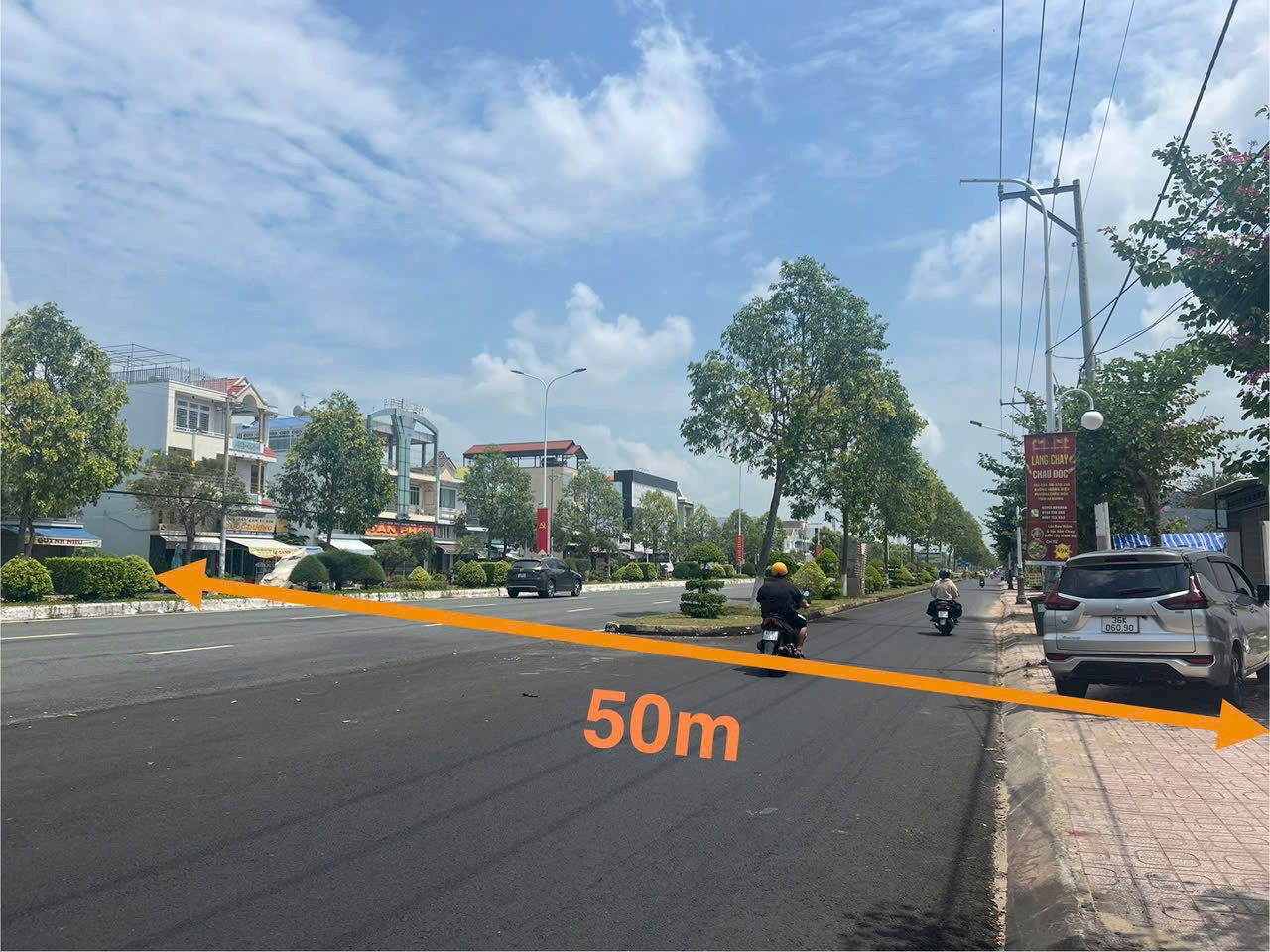 Bán Đất 104m² thổ cư 104m² giá 2.58 tỷ tại Đường Tân Lộ Kiều Lương (QL91) Phường Châu Đốc An Giang