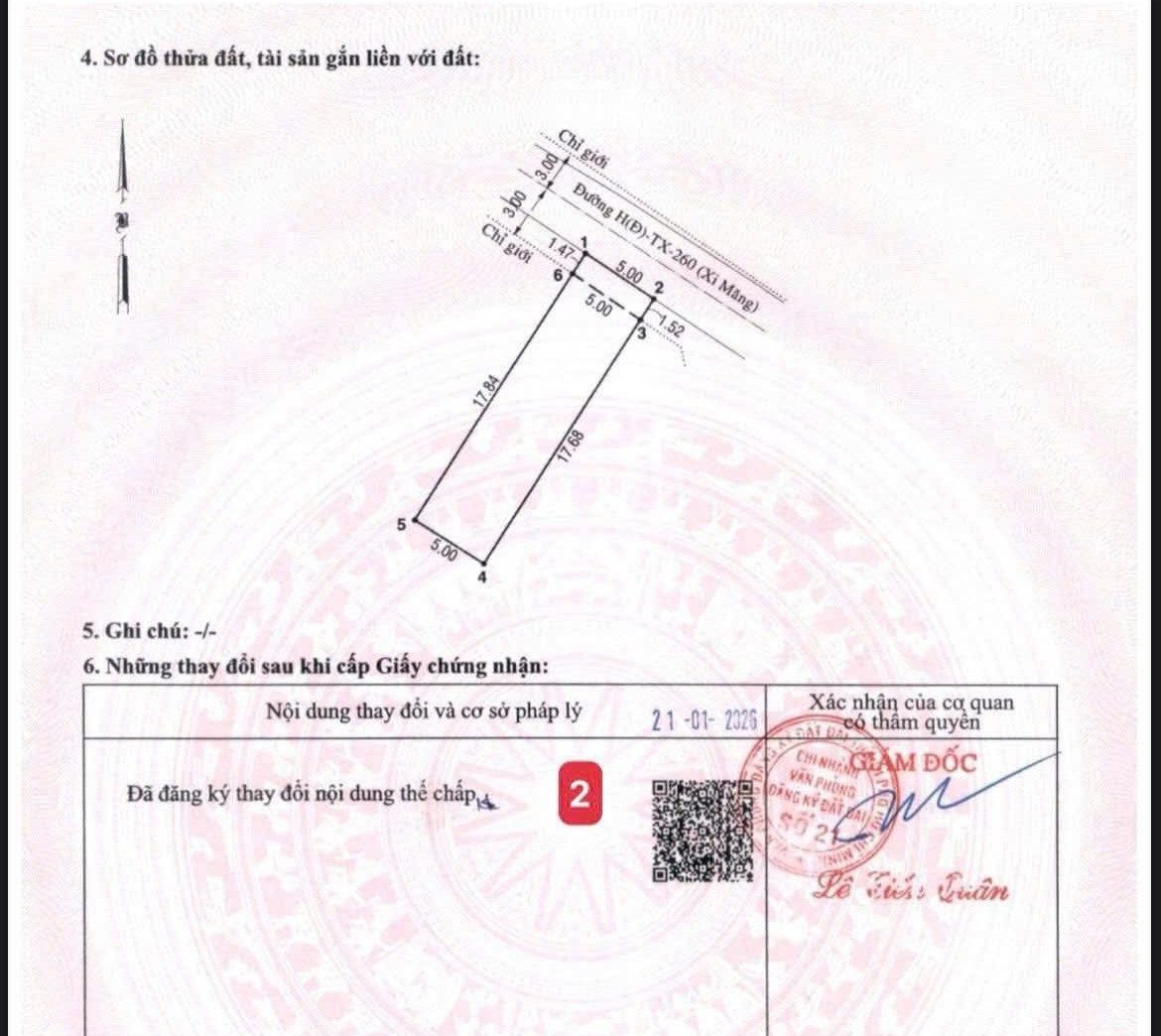 🟥Bán đất Tân Xuân hẻm oto 100m² full thổ cư ngang 5x20m giá 4.55 tỷ Hóc Môn