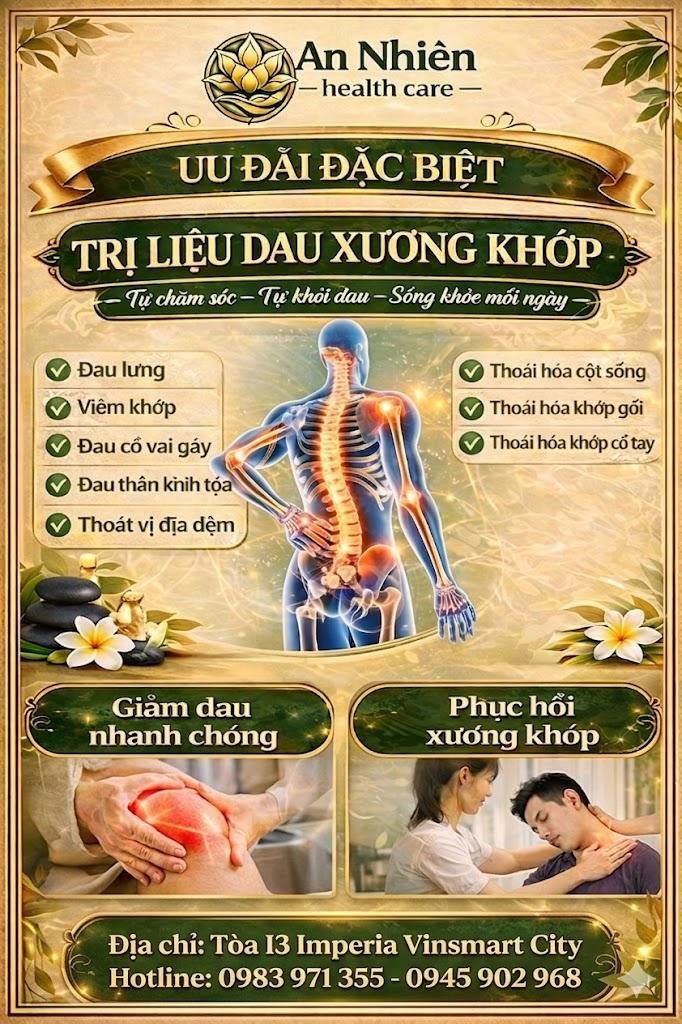 AN NHIÊN HEALTH CARE – CHĂM SÓC SỨC KHỎE & SẮC ĐẸP TOÀN DIỆN