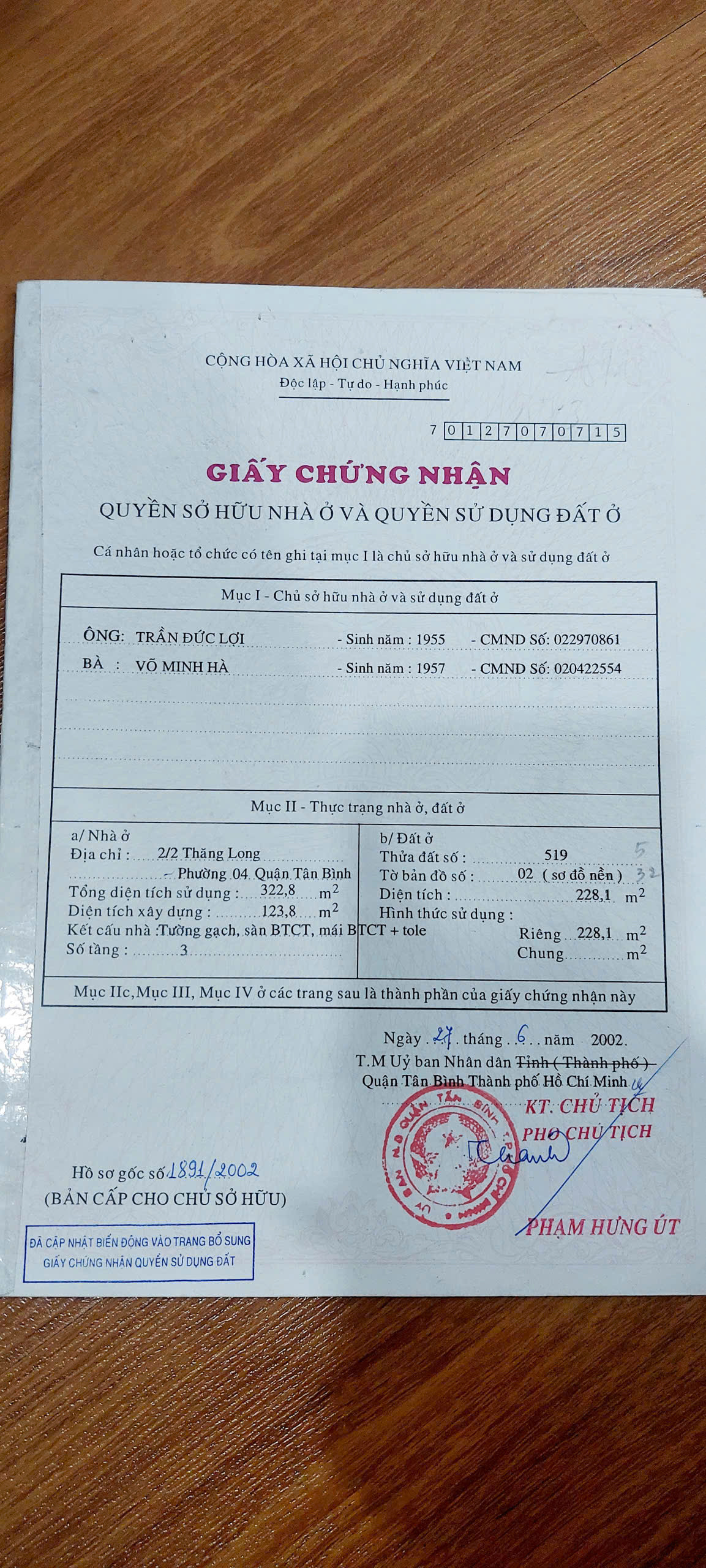 Bán nhà Hẻm Thăng Long, P. 4, Q. Tân Bình – Giá 47 tỷ