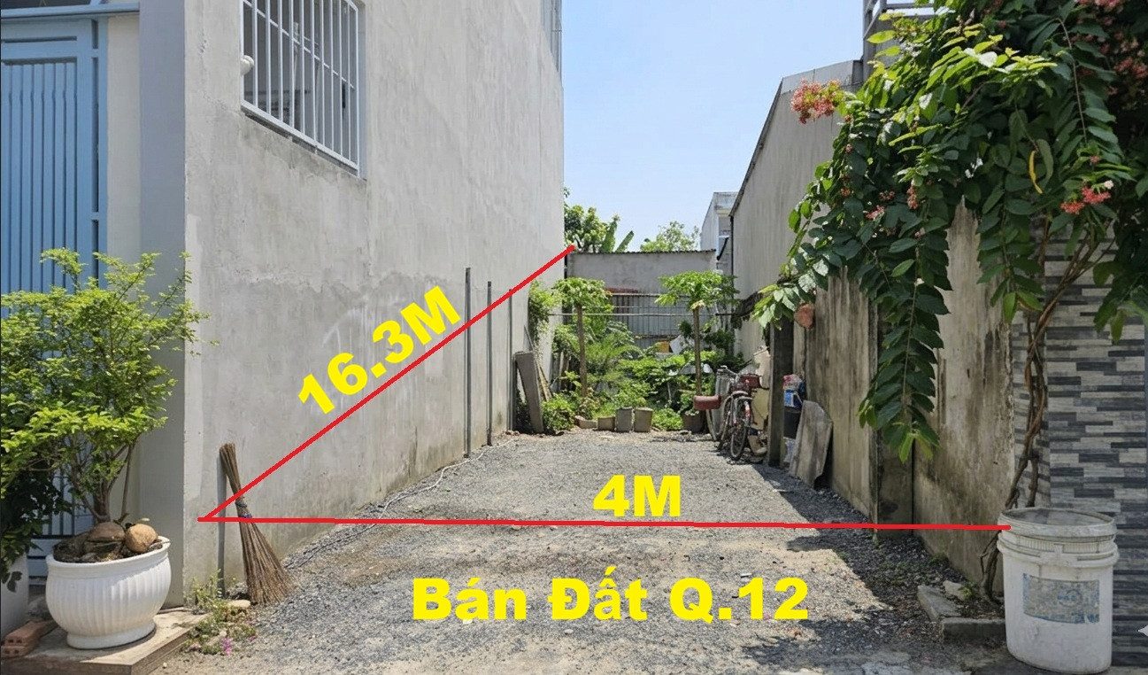 Bán đất Thạnh Lộc 17 Quận 12 gần chợ Cầu Đồng – 65m2 hẻm ô tô, giá chỉ 3 tỷ nhỉnh