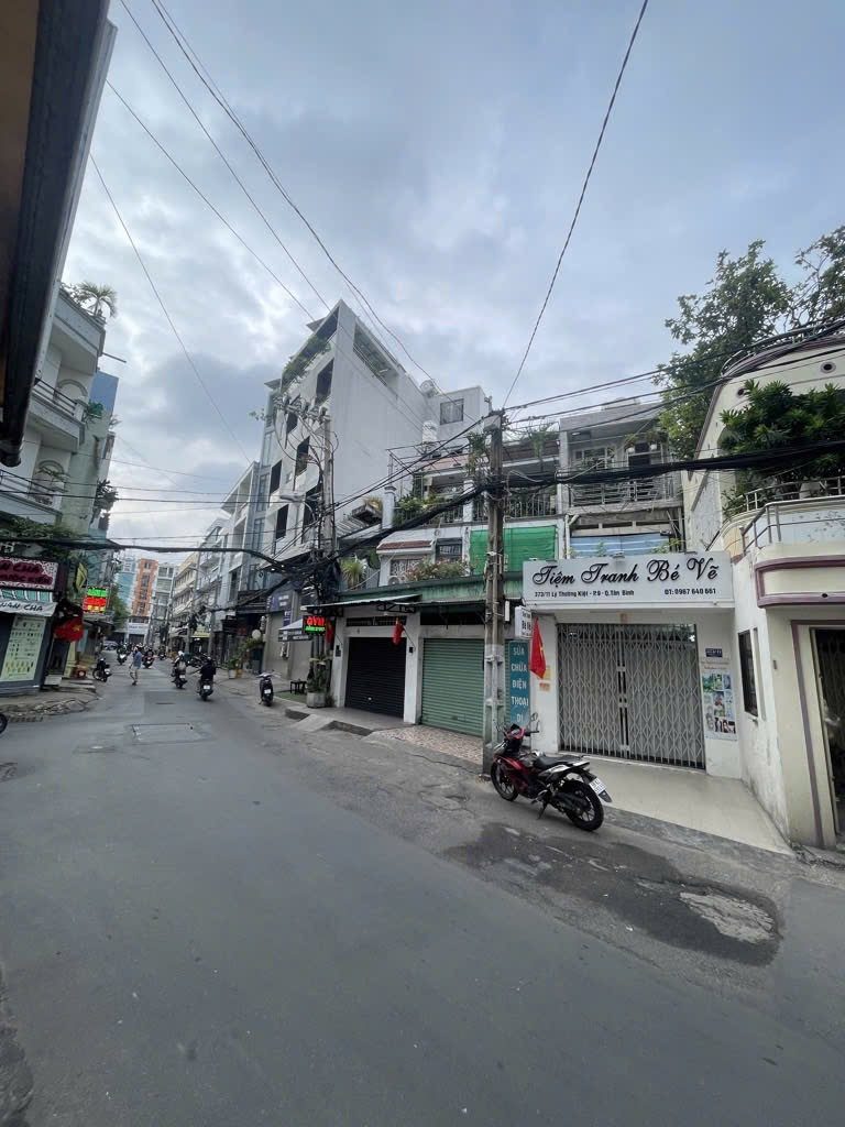 BÁN NHÀ 3 TẦNG – MẶT TIỀN 10M – LÝ THƯỜNG KIỆT GẦN THÀNH MỸ, CHỢ VẢI TÂN BÌNH – 16.4 TỶ
