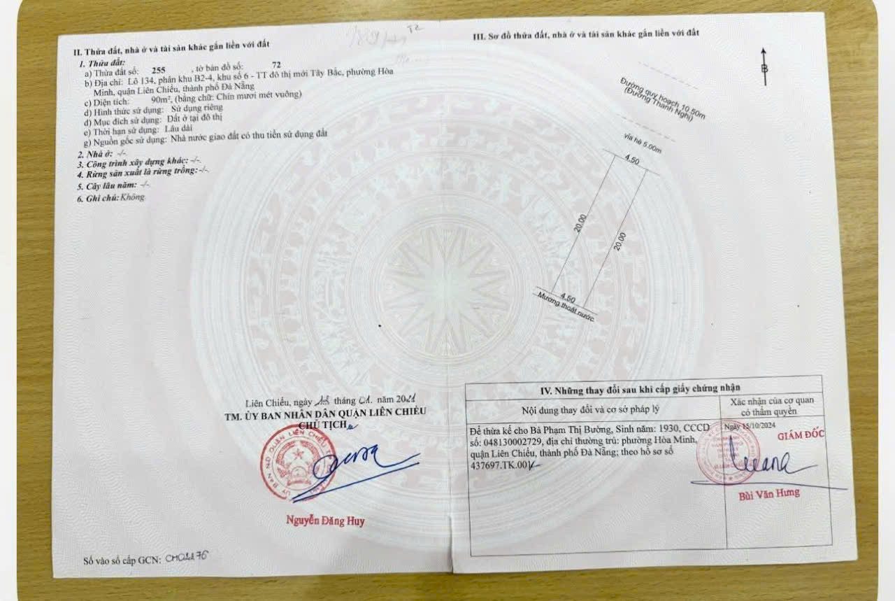 📌📌📌LÀM VIỆC TRỰC TIẾP GIÁ TỐT !!! Bán đất Thanh Nghị, Hòa Minh
