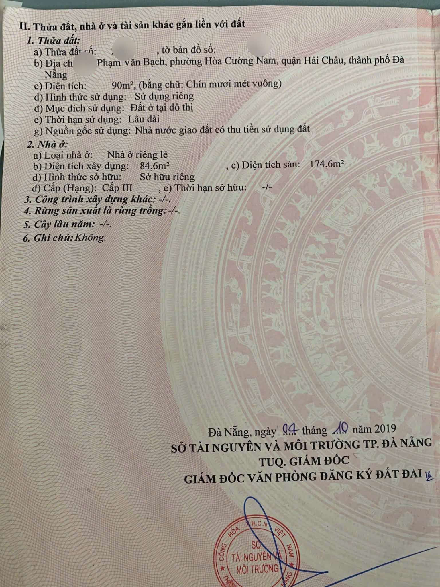 Bán nhà Phạm Văn Bạch 📌📌📌LÀM VIỆC TRỰC TIẾP GIÁ TỐT !!!