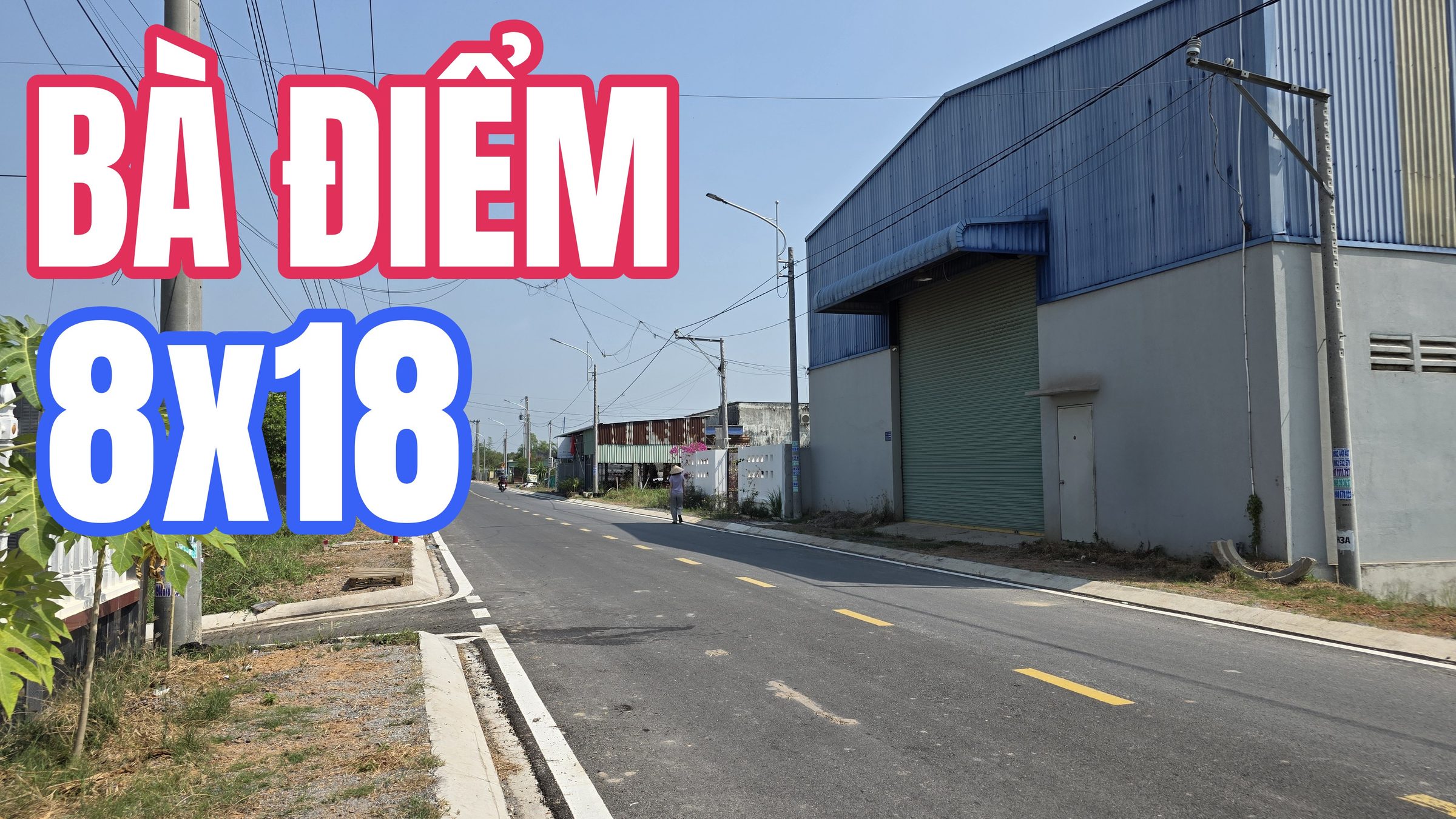 🟥Bán đất Bà Điểm 160m² full thổ cư ngang 8m giá 8.9 tỷ thương lượng tại Tiền Lân Xã Bà Điểm