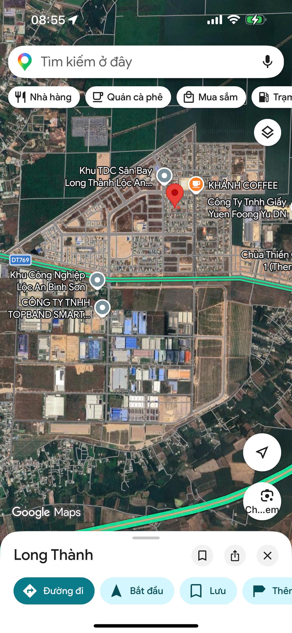 Bán đất nền Lộc An – Bình Sơn,đường DT769, sát sân bay Long Thành, giá 1tỷ3.