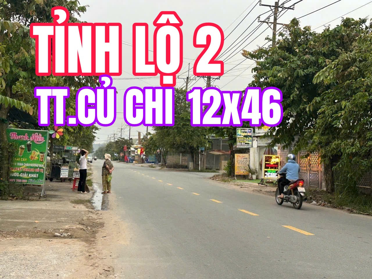 🟥Bán đất 500m² mặt tiền Tỉnh Lộ 2 qua Thị trấn Củ Chi vị trí đẹp có sẵn 30m² thổ cư giá 5ty8 liên hệ Đất Ngọc để sở hữu
