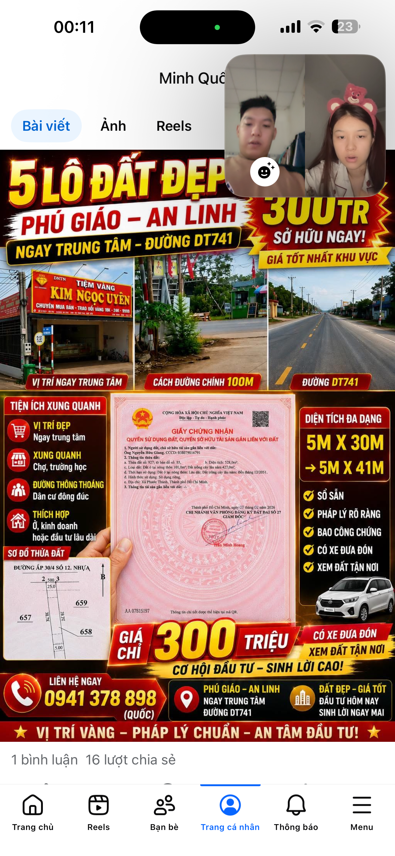 Đất chính chủ
