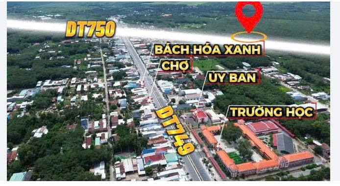 Bán Đất 180m2 có sẵn 131 m2 thổ cư giá 6 tỷ tại Đường Tỉnh Lộ 749 Xã Long Hoà Huyện Dầu Tiếng Bình Dương