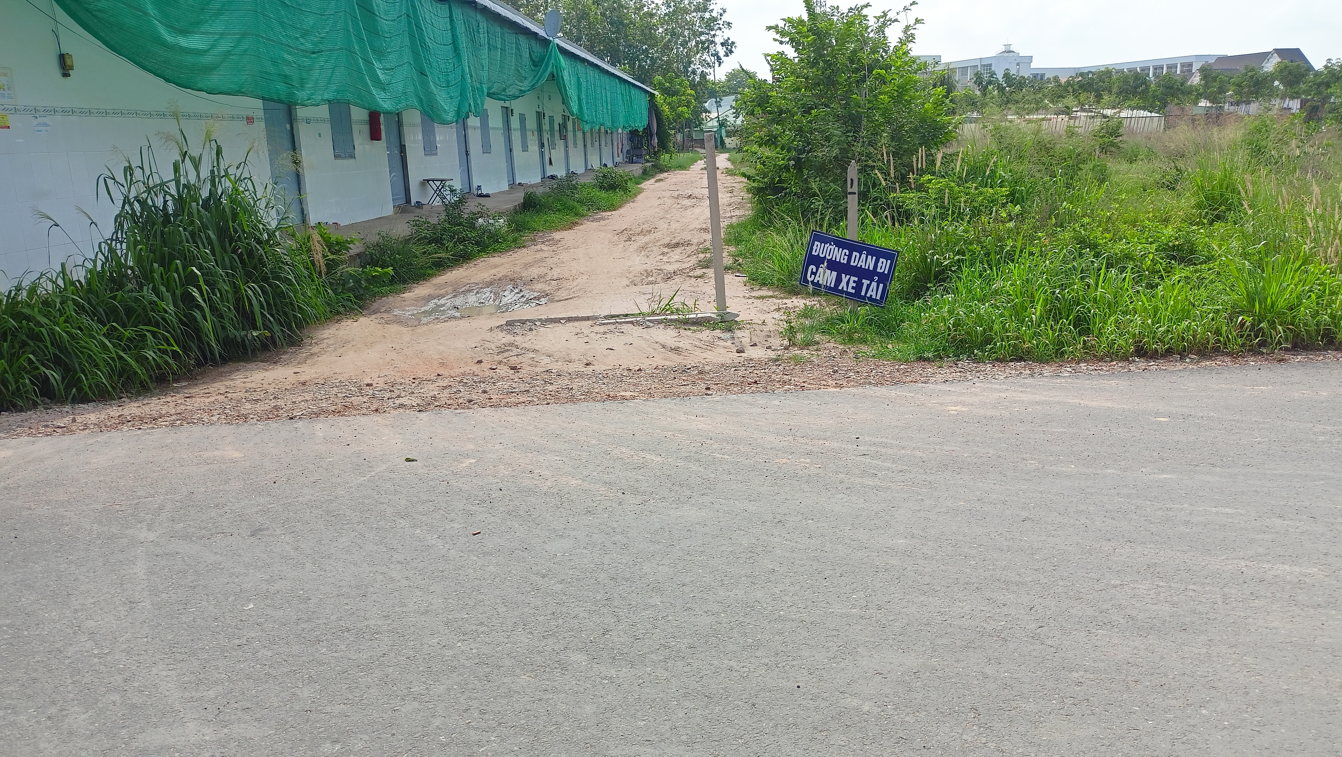 Bán đất gần Chợ Trừ Văn Thố, mặt tiền đường nhựa, đối diện trọ, dân cư đông. Trả trước 465tr là sở hữu