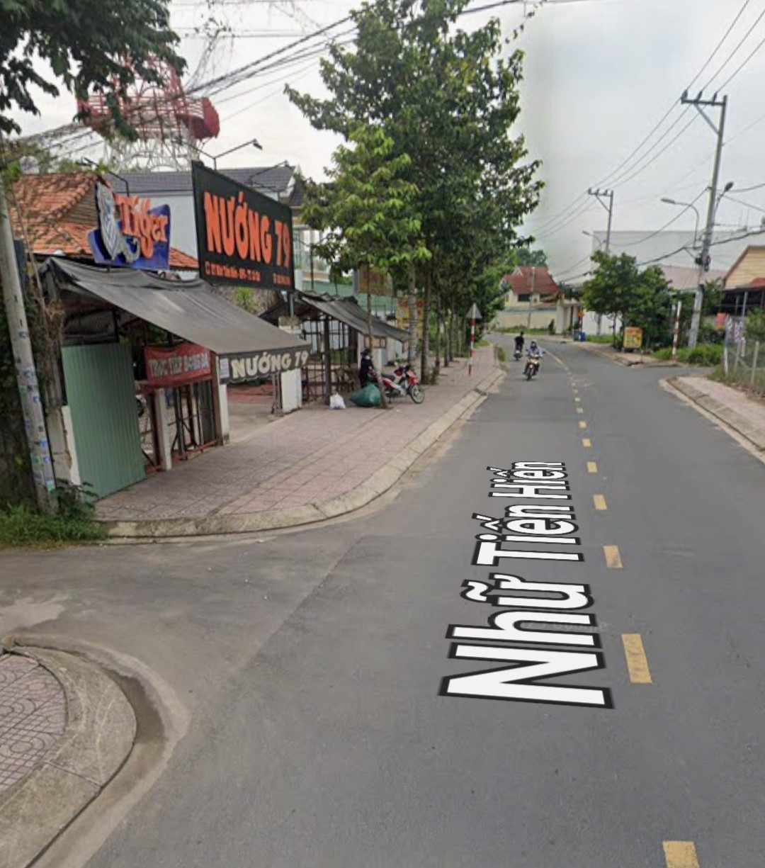 Bán đất đường xe tải 1 xẹt ngắn đường Nhữ Tiến Hiền KP6 Thị Trấn Củ Chi TPHCM, DT: 4x20m.