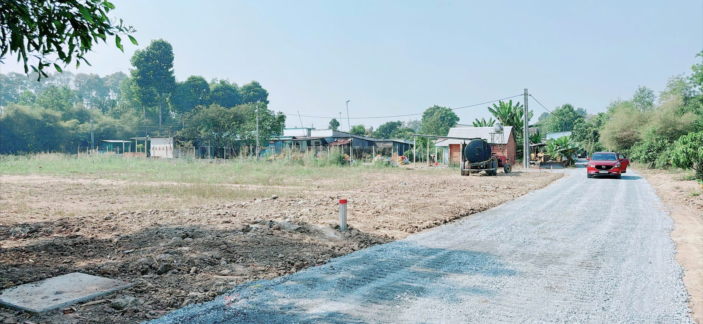 Bán đất thổ cư mặt tiền đường Ôtô xe Tải sát đường Tỉnh Lộ 8 xã Phước Vĩnh An Củ Chi TPHCM, DT: 5x35m.
