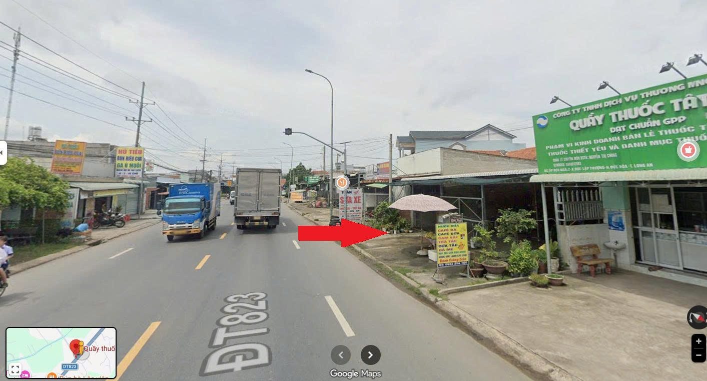 ĐT 823 - ĐỨC LẬP THƯỢNG - GIÁ ĐẦU TƯ
Diện tích: 290 m2 (Ngang 11m x Dài 31m). Sổ hồng riêng, thổ cư 100%.
Vị trí: Mặt tiền Đường Tỉnh 823, xã Đức Lập Thượng, Đức Hòa, Long an