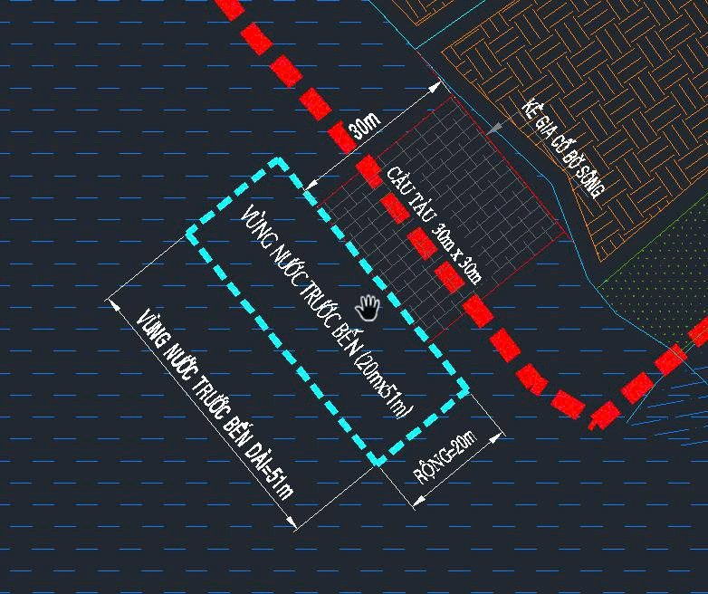 Bán đất xây dựng Kho, bến thủy nội địa mặt sông Vàm Cỏ 3787m2 tại KCN Thịnh Phát, Đường Tỉnh lộ 830 Xã Lương Bình Huyện Bến Lức Long An