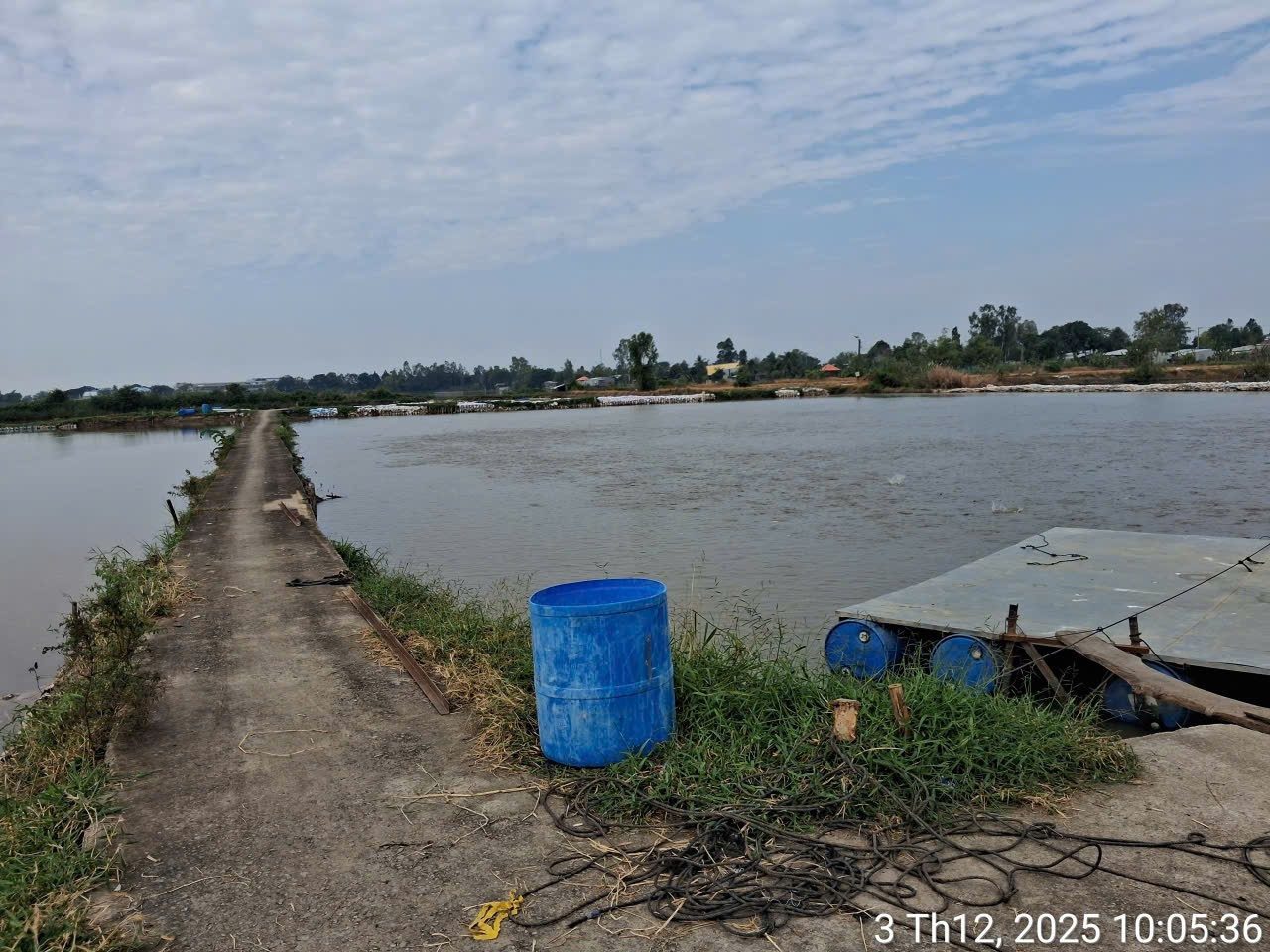 Bán đất nuôi trồng thủy hải sản gần nhà máy nước Vĩnh Hanh, Châu Thành, An Giang. DT 72.738 m2