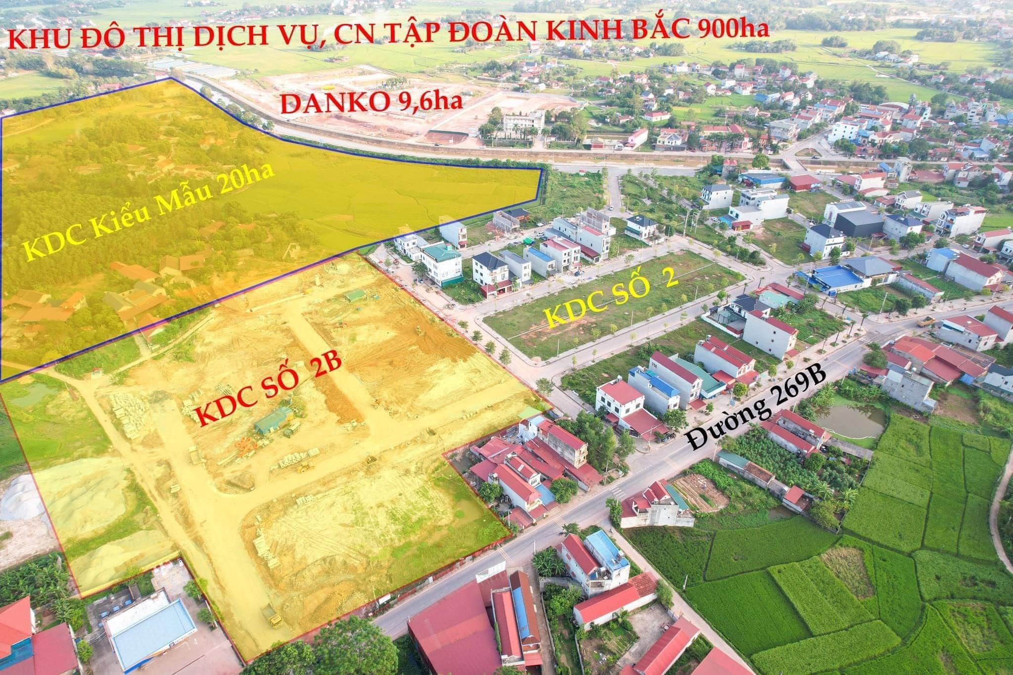 Bán Đất 100m2 có sẵn 100 m2 thổ cư giá 1.95 tỷ tại Đường TL 269B Thị trấn Hương Sơn Huyện Phú Bình Thái Nguyên