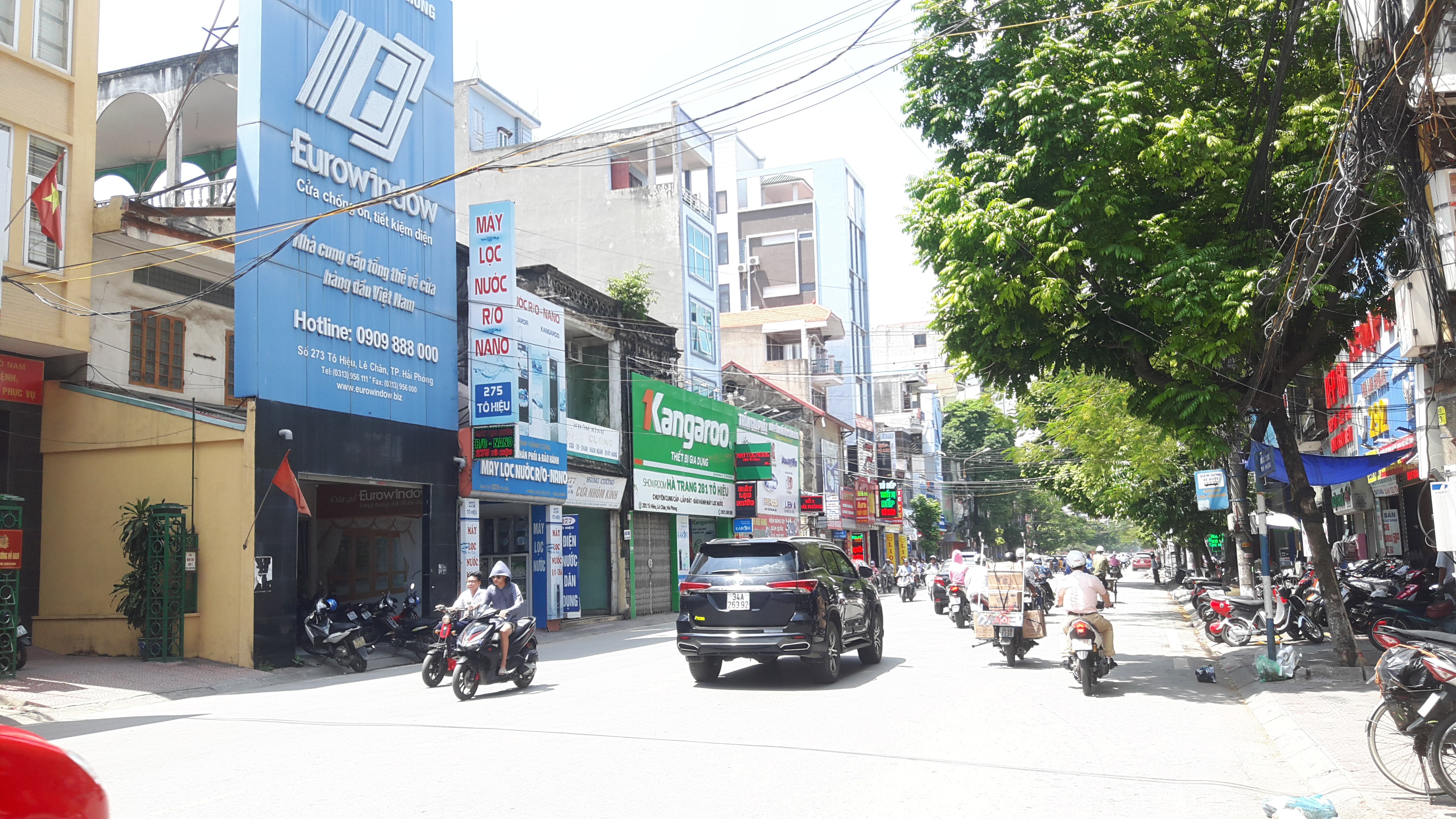 Cho thuê mặt bằng đoạn đẹp  MT: 7m DT: 70m2 phố Tô Hiệu, nhận diện tốt.