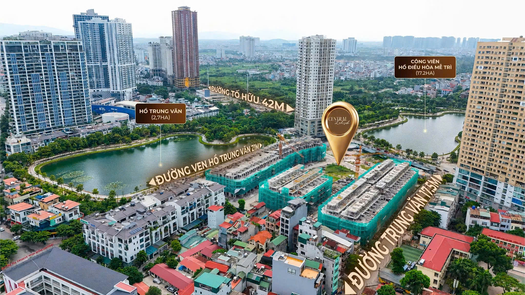 Mở bán chính thức đợt 1 thấp tầng Taseco Trung Văn - Central Lakeside!