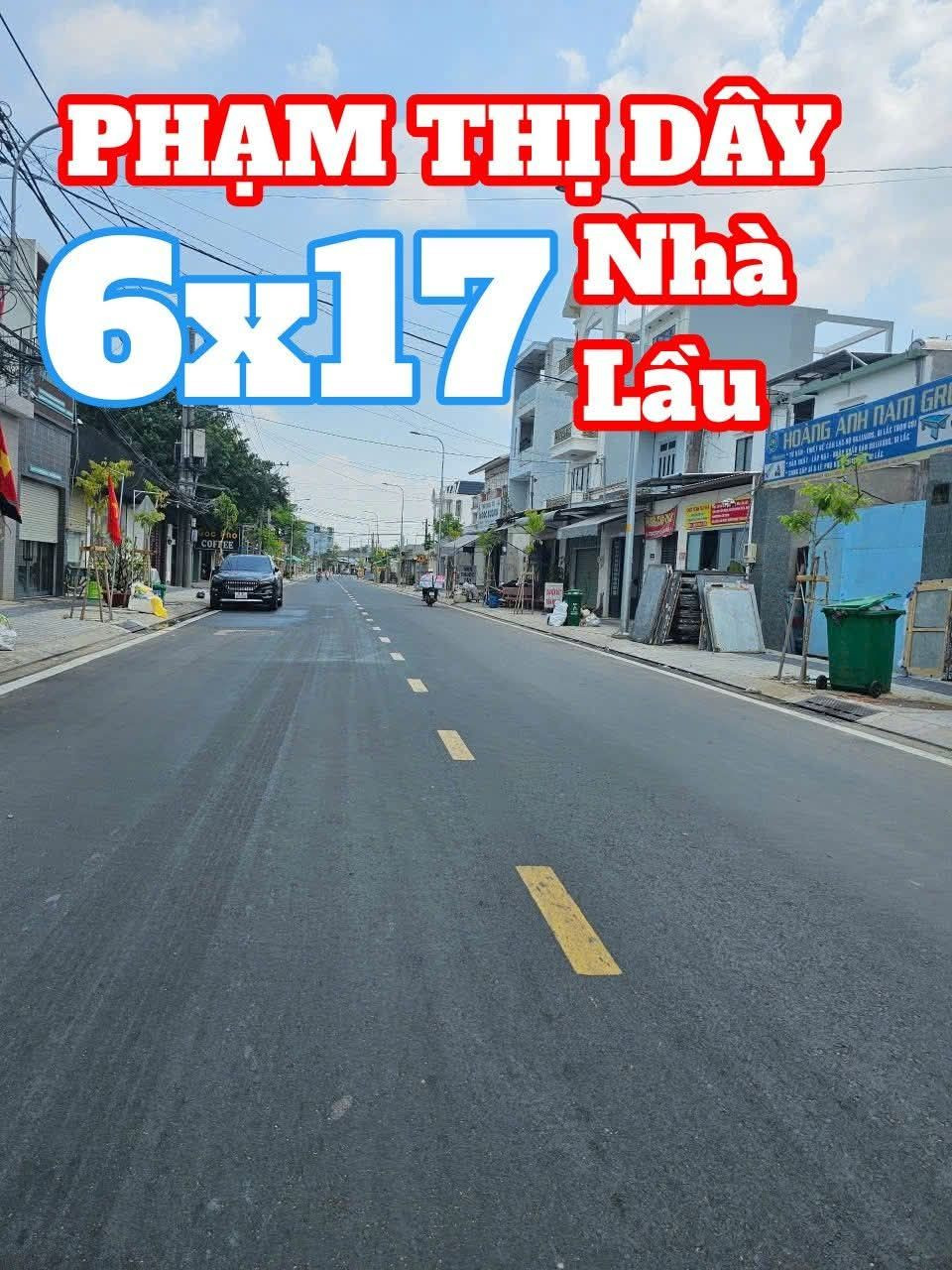 🛑NHÀ LẦU MẶT TIỀN PHẠM THỊ DÂY 9TY5
▪︎DT:  6mx17m Thới Tam Thôn vuông đường lớn vị trí đẹp kinh doanh...