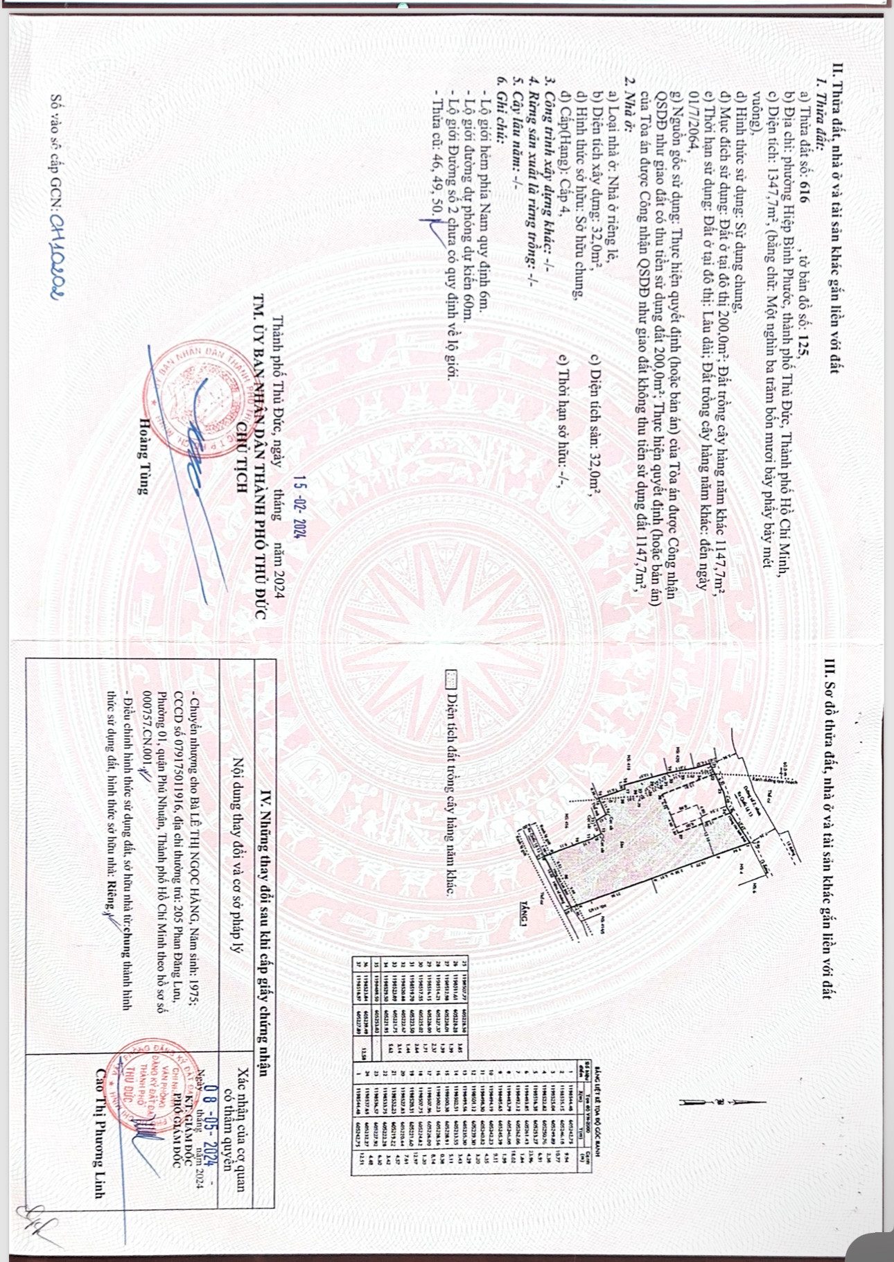 Bán đất thổ cư 3 mặt tiền Quốc lộ 13- đường số 2- đường bê tông