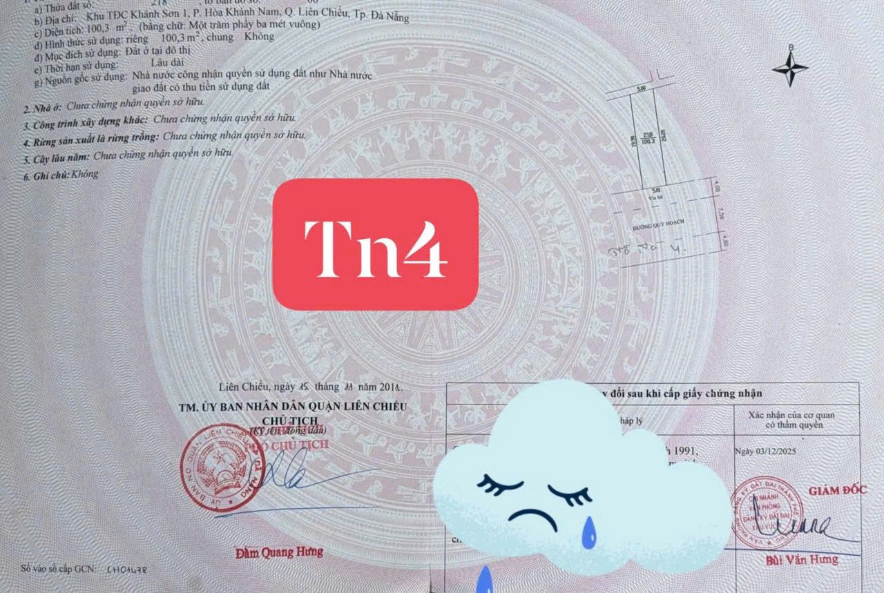 📌📌📌LÀM VIỆC TRỰC TIẾP GIÁ TỐT !!! Bán đất Trà Na 4, Hòa Khánh Nam