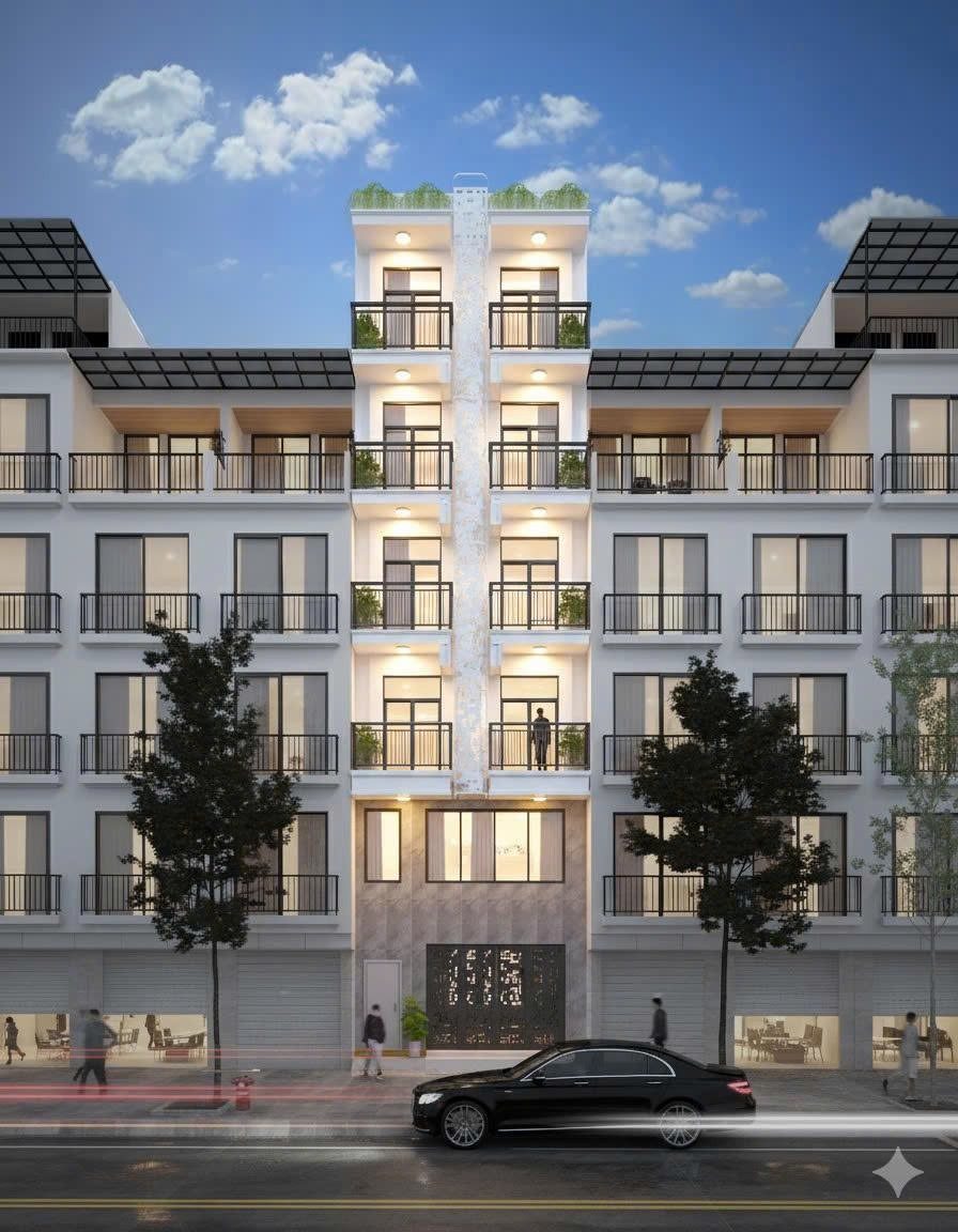 Cho Thuê CHDV Trần Bình - Cầu Giấy 70M² 7 Tầng - 22 Phòng kk-Full Nội Thất - Giá Thuê 89tr