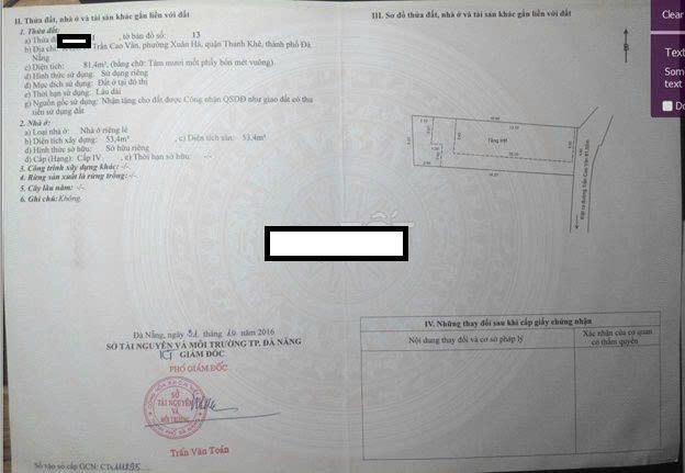 📌📌📌LÀM VIỆC TRỰC TIẾP GIÁ TỐT !!! Bán đất kiệt Trần Cao Vân, Xuân Hà