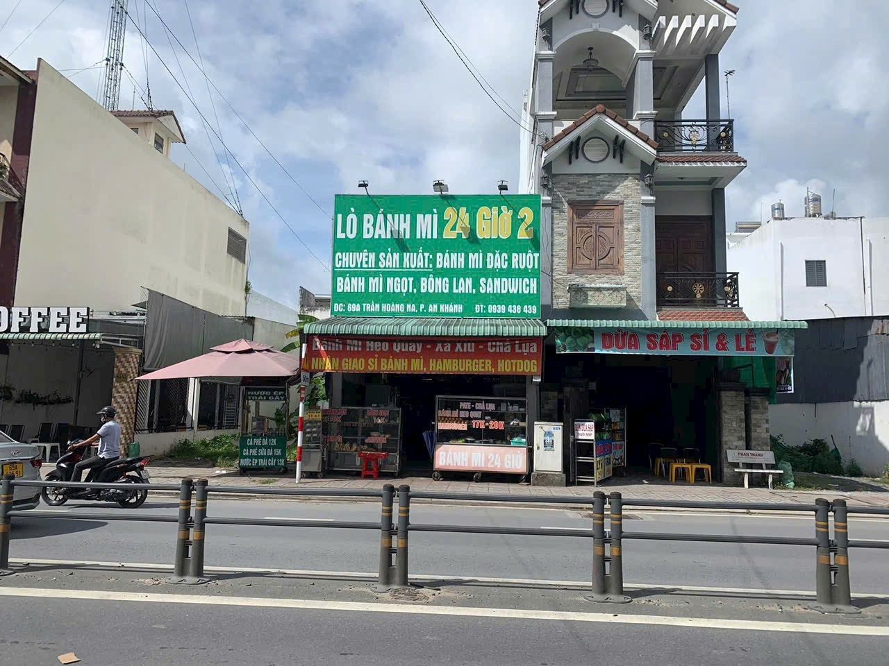 Bán Nhà Mặt Tiền Trần Hoàng Na 5m x 20m