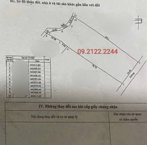 Bán đất 3500.5m² ngang 34.5m Cửa Lấp giá 33.25 tỷ tại Đường Trần Hưng Đạo Đặc khu Phú Quốc