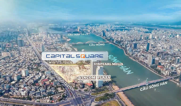 CAPITAL SQUARE - CĂN HỘ TRUNG TÂM CẦU SÔNG HÀN - CẦU RÔNG • SỔ HỒNG VĨNH VIỄN •CÁCH BIỂN 2KM