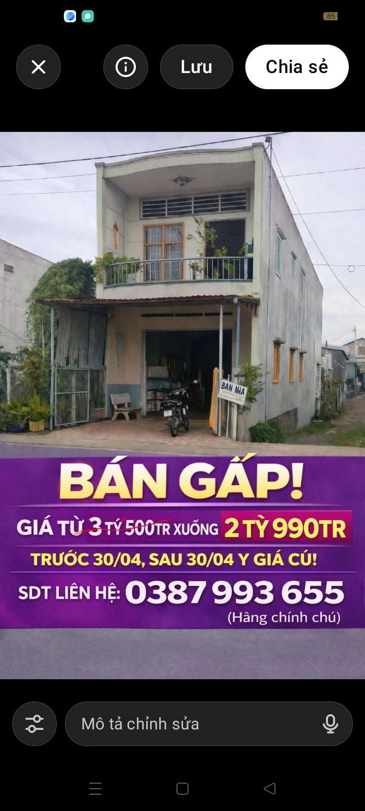 🔥🔥🔥 GIẢM SẬP SÀN 510TRIEU _ CHỈ CÒN 2 TỶ 99OTRIEU _ BÁN TRƯỚC 30/04🔥🔥🔥