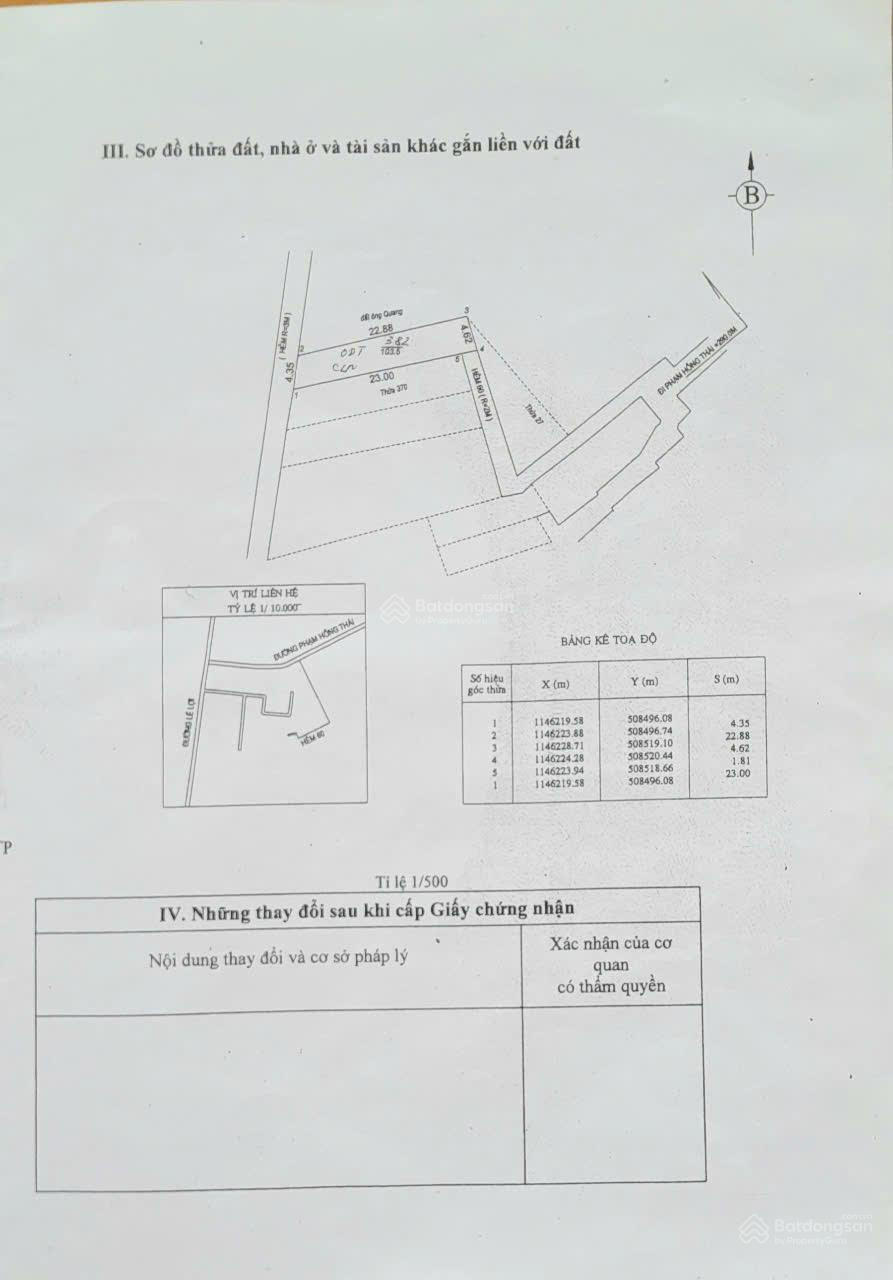 Bán nhà cấp 4 nở hậu, hẻm ôtô rộng 6 mét Trần Khắc Chung, p7 - 103.5m2 - 6,95 tỷ