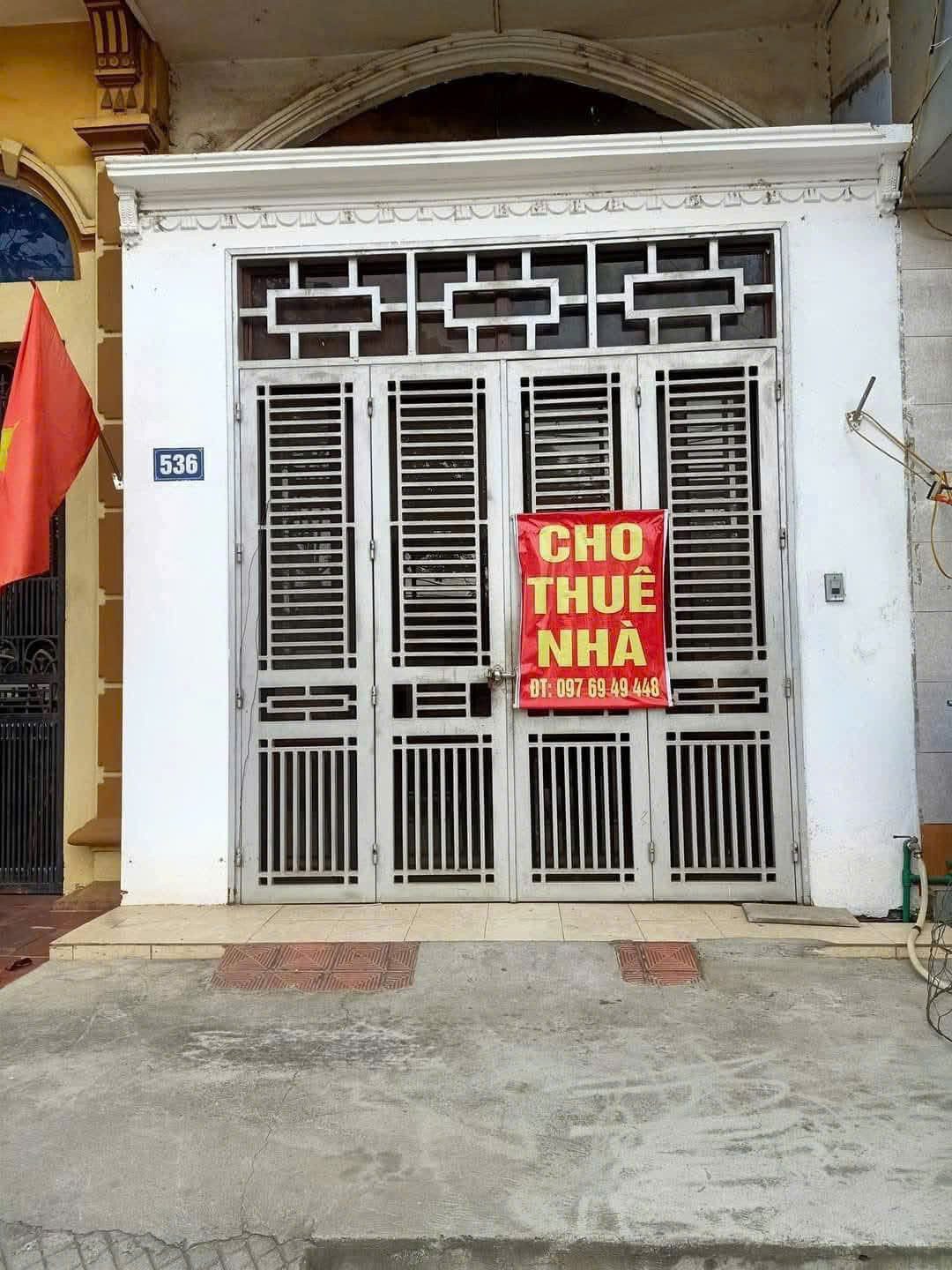 CHO THUÊ NHÀ NGUYÊN CĂN MẶT ĐƯỜNG TRẦN PHÚ – TP VIỆT TRÌ, PHÚ THỌ