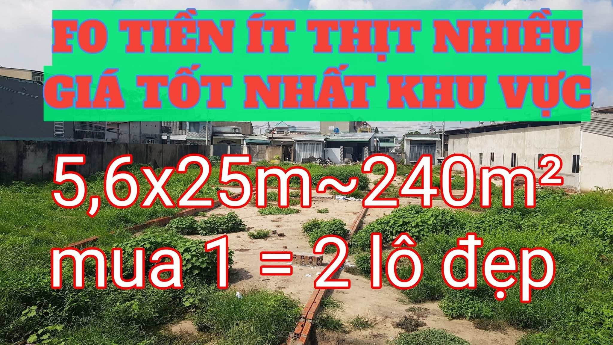 🛑 Tiền ít thịt nhiều thì đây, Lô đất thổ cư sổ mới 2/ TRẦN THỊ BỐC THỚI TAM THÔN GIÁ ĐẦU TƯ chỉ 3ty550 GẦN THỊ TRẤN Hóc Môn tới 140m² =5m62x26m