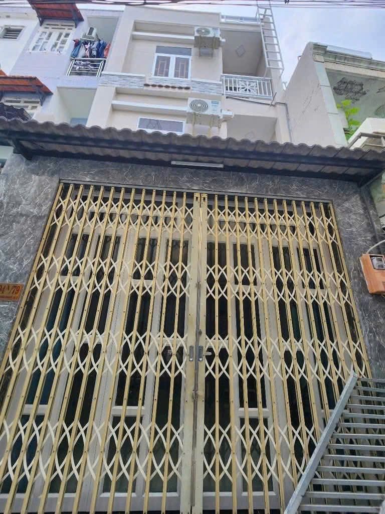 Cần bán gấp nhà 46,5m² đường Trần Thị Cờ, khu phố 5, Thời An, Q12. Xây 3 tầng, hẻm 5m