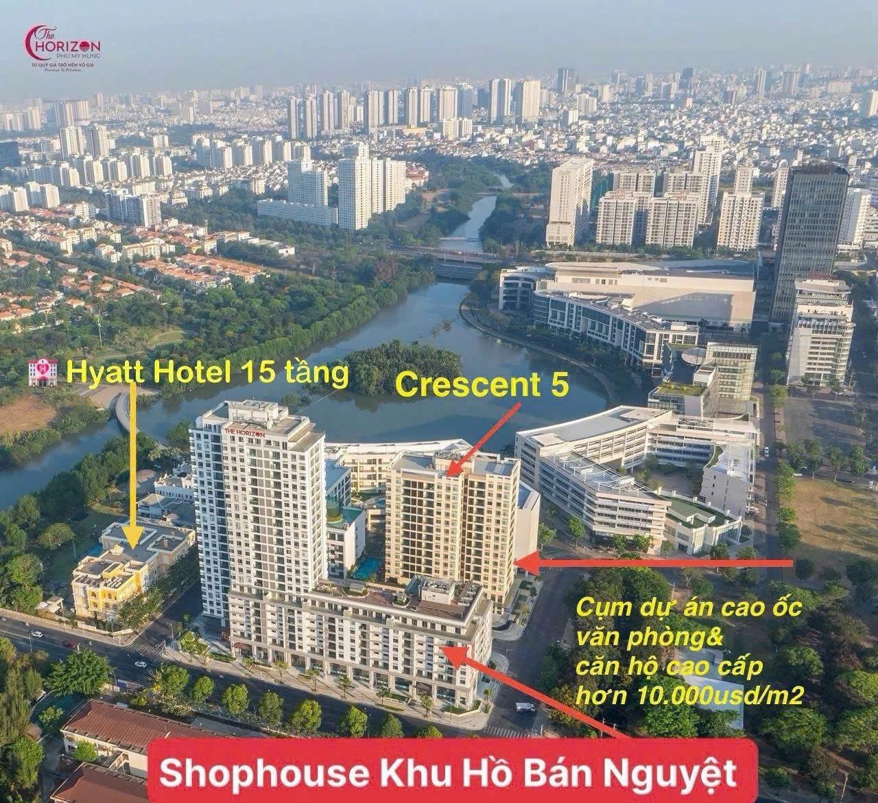 Bán Shophouse The Horizon & The Sculptura Quận 7 – Vị trí trung tâm, thanh toán 20%, hỗ trợ vay 70%