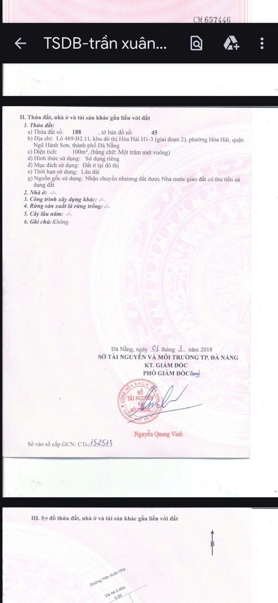 📌📌📌LÀM VIỆC TRỰC TIẾP GIÁ TỐT !!! Bán đất Trần Xuân Hòa, Hòa Hải