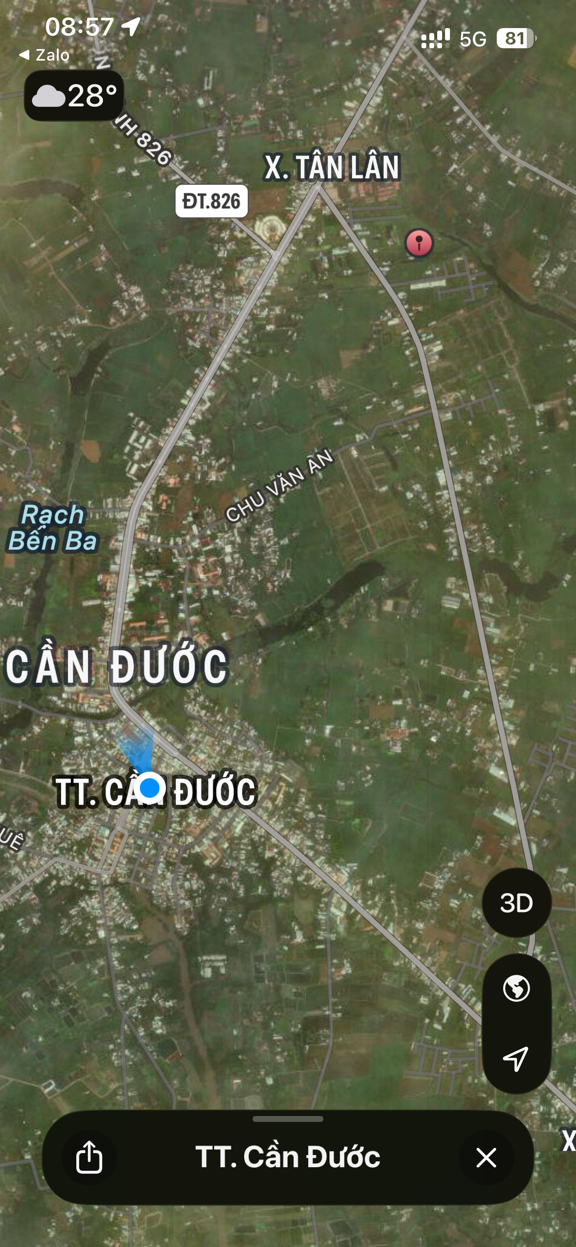 Cần bán lô đất KDC Tân Lân