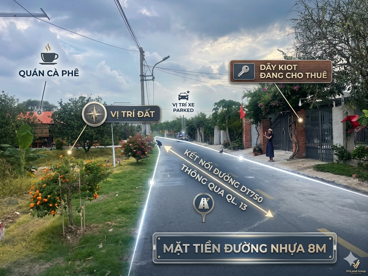 CHỦ CẮT LỖ LÔ KHO XƯỞNG  1.800M². SỔ HỒNG RIÊNG. CÁCH QL13 CHỈ 1,5KM. TRỪ VĂN THỐ - TP.HCM (BÀU BÀNG CŨ - BÌNH DƯƠNG)